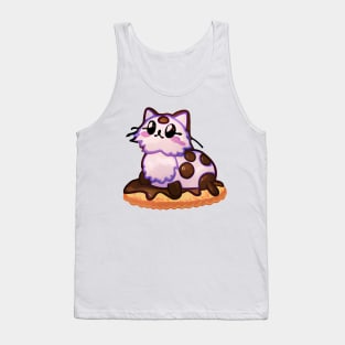 Cookie cat Tank Top